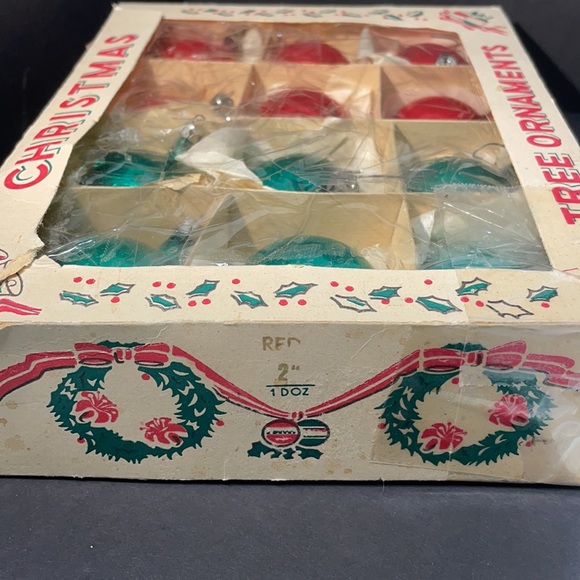 COPY - 1950's Vintage Polish Mercury Glass Ball Ornaments! 11 ornaments - Picture 12 of 16